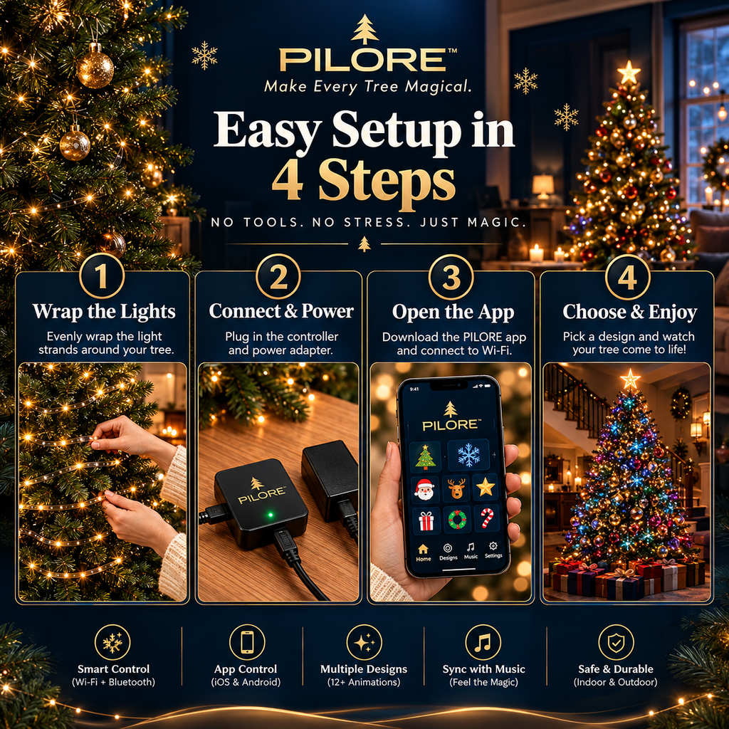 PILORE™ SmartTreeLED