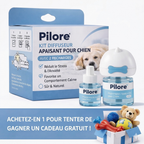 PILORE Kit diffuseur apaisant pour chiens