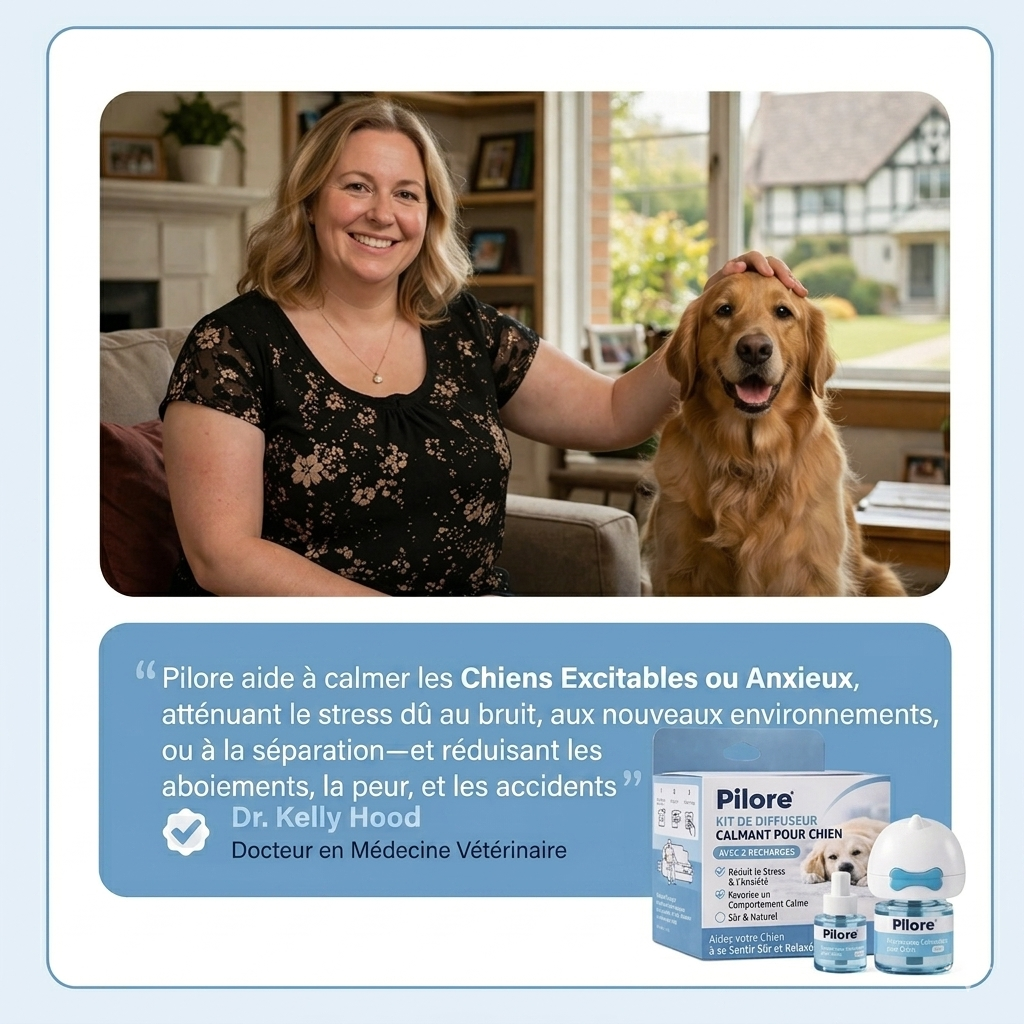 PILORE Kit diffuseur apaisant pour chiens