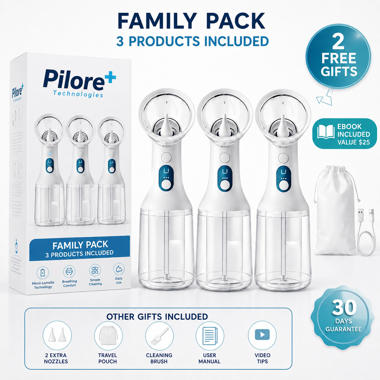 PILORE™ Electric Ear Cleaning Irrigator