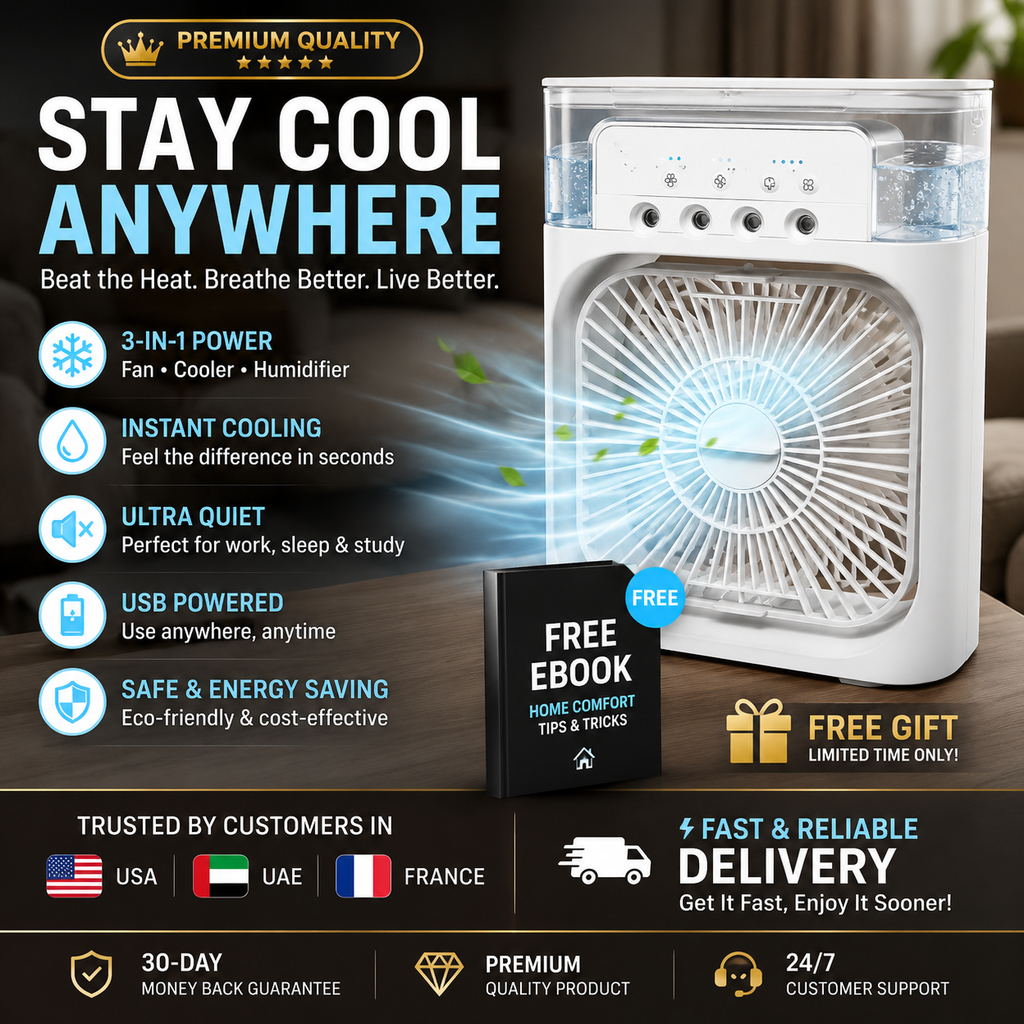 3 In 1 Fan air Conditioner