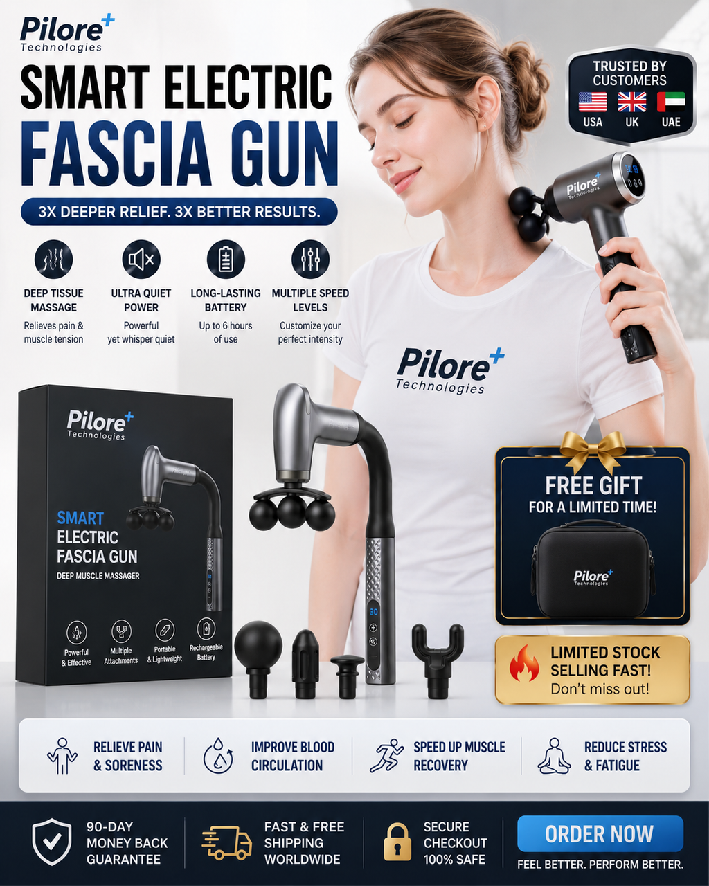 Smart Electric Fascia Gun