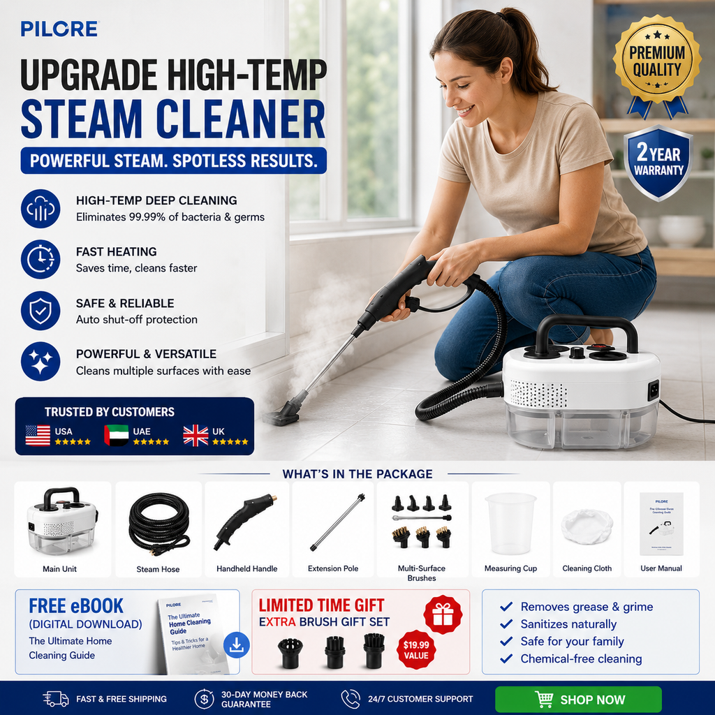 Pilore™ Premium Steam Cleaner