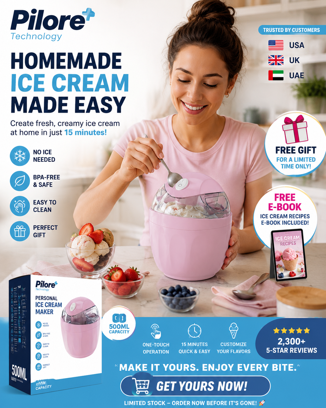 Cream Maker Just 15 Minutes