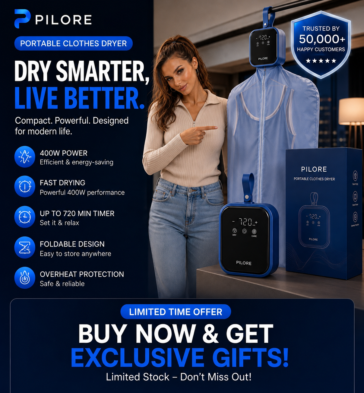 PILORE™ DryFold