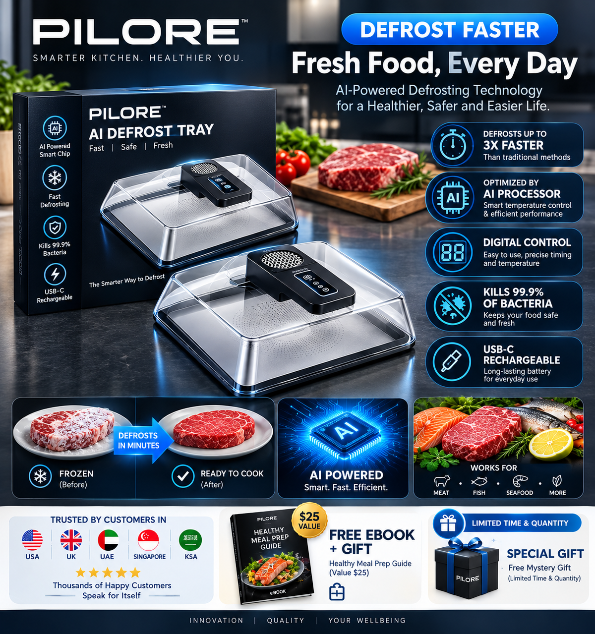 PILORE™ Defrost