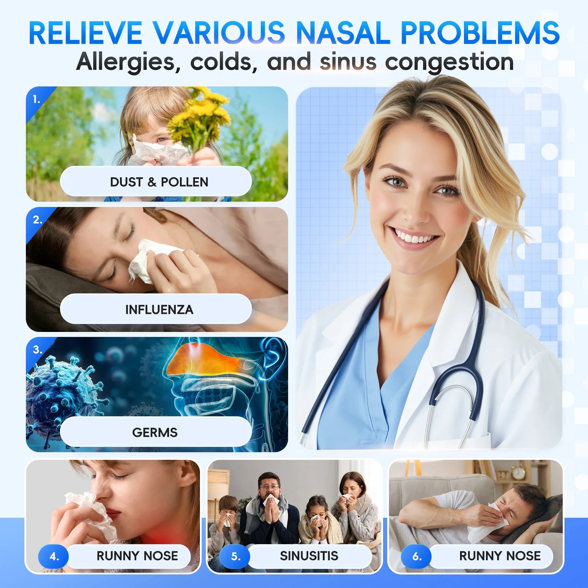 Pilore™ Smart Nasal Rinse System