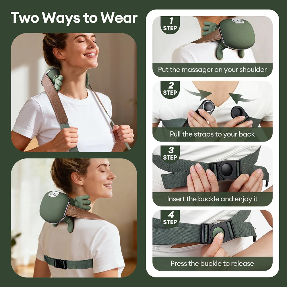 4D Bionic Finger Neck Shoulder Massager