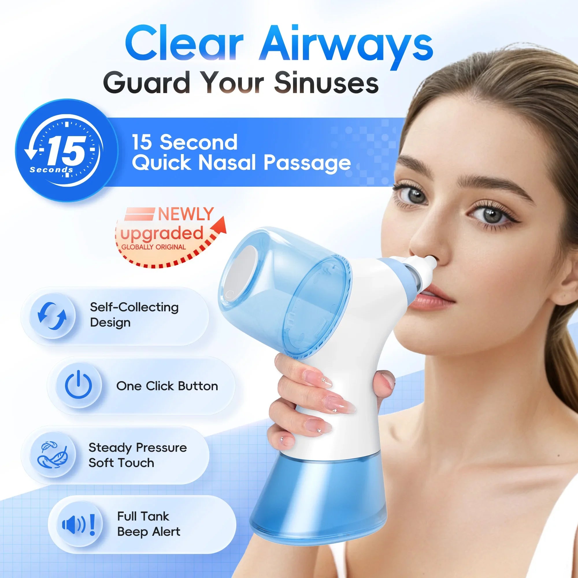 Pilore™ Smart Nasal Rinse System