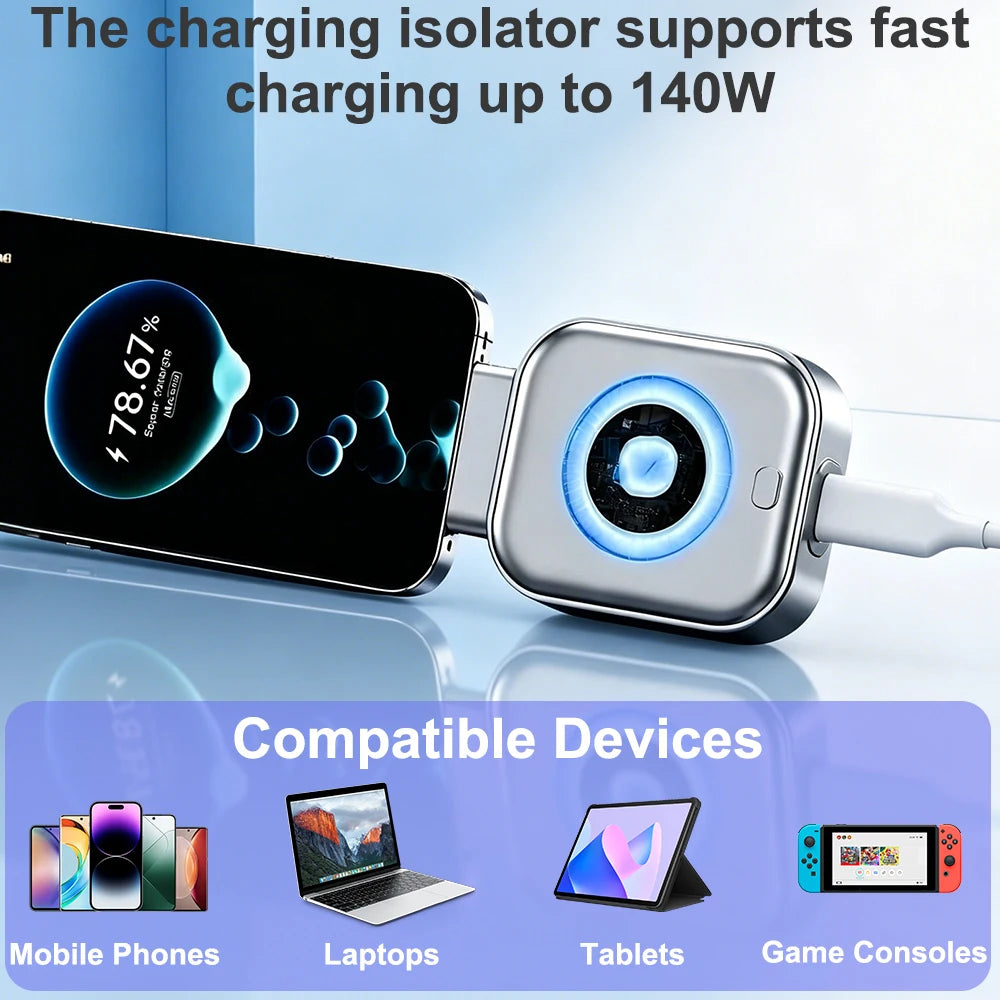 Smart Auto Stop Charging Adapter