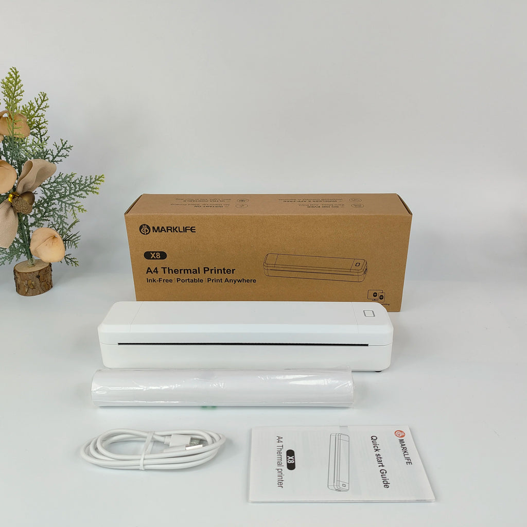 Mini A4 Thermal Printer Bluetooth