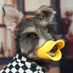 Dog Silicone Duck  Mask
