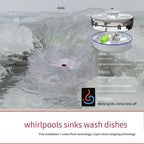 Kitchen Wireless Mini Dishwashers