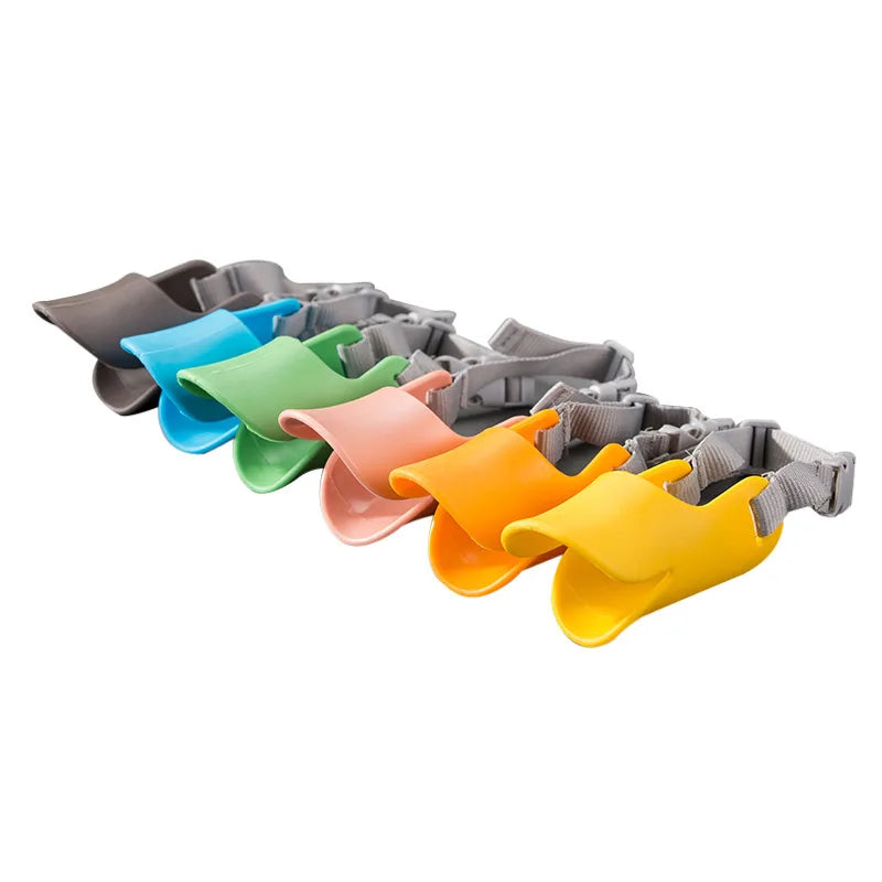 Dog Silicone Duck  Mask