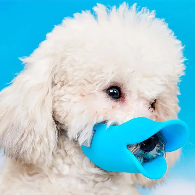 Dog Silicone Duck  Mask